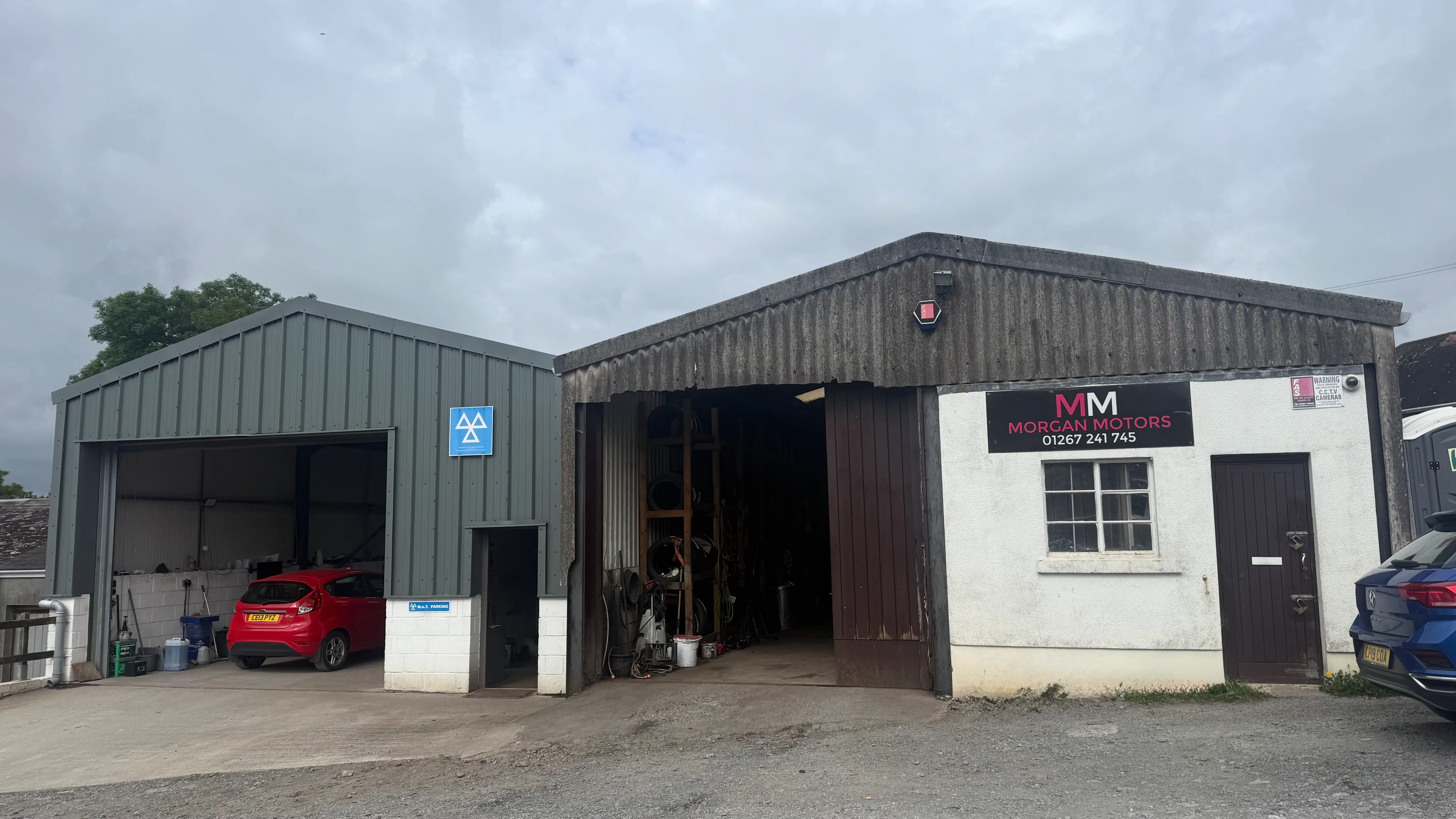 MOT testing at Morgan Motors