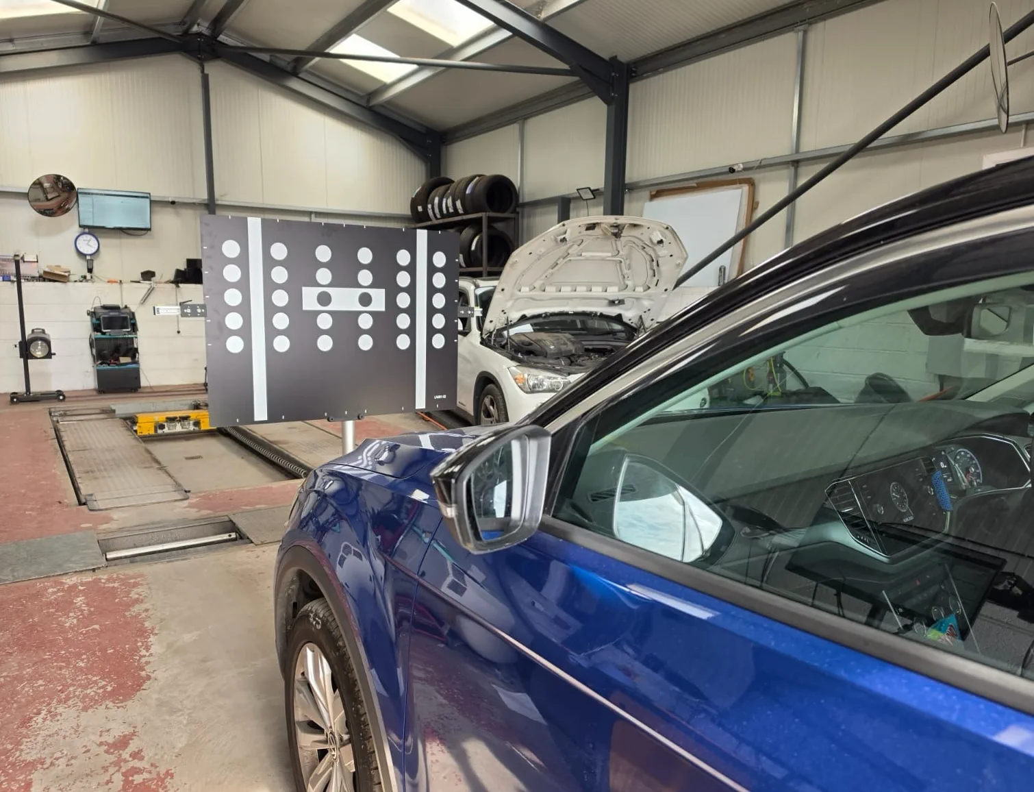 ADAS calibration at Morgan Motors