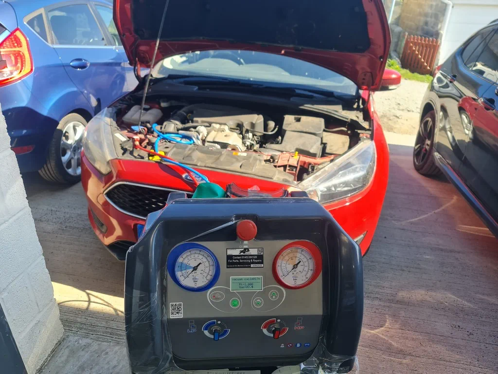 Air conditioning at Morgan Motors